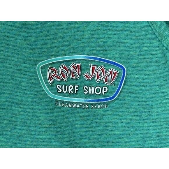 Ron Jon Surf Shop Clearwater Beach Tank Top - Teal Men’s Sleeveless Shirt Large - Picture 11 of 16